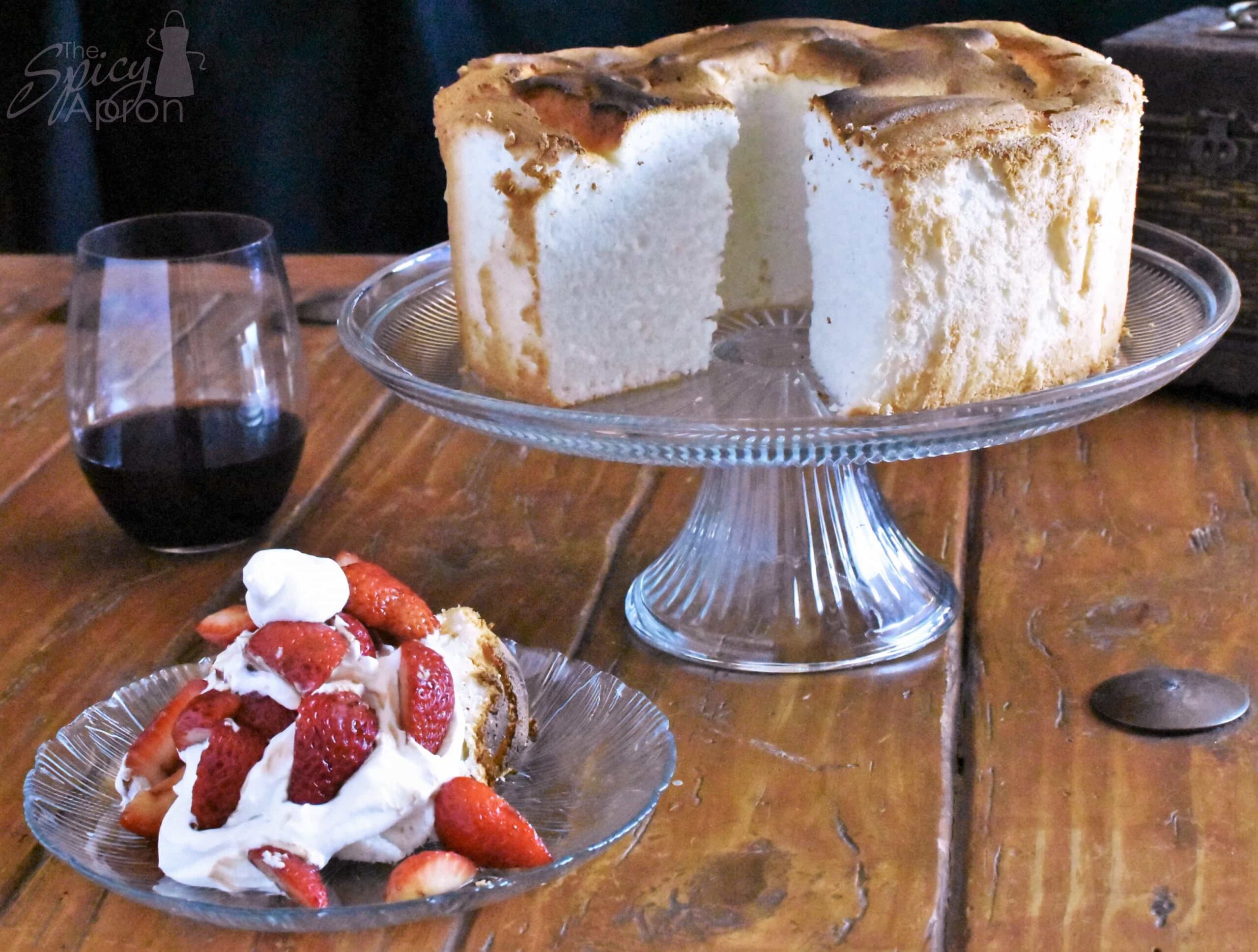 Angel Food Cake and the Secret to Strawberries