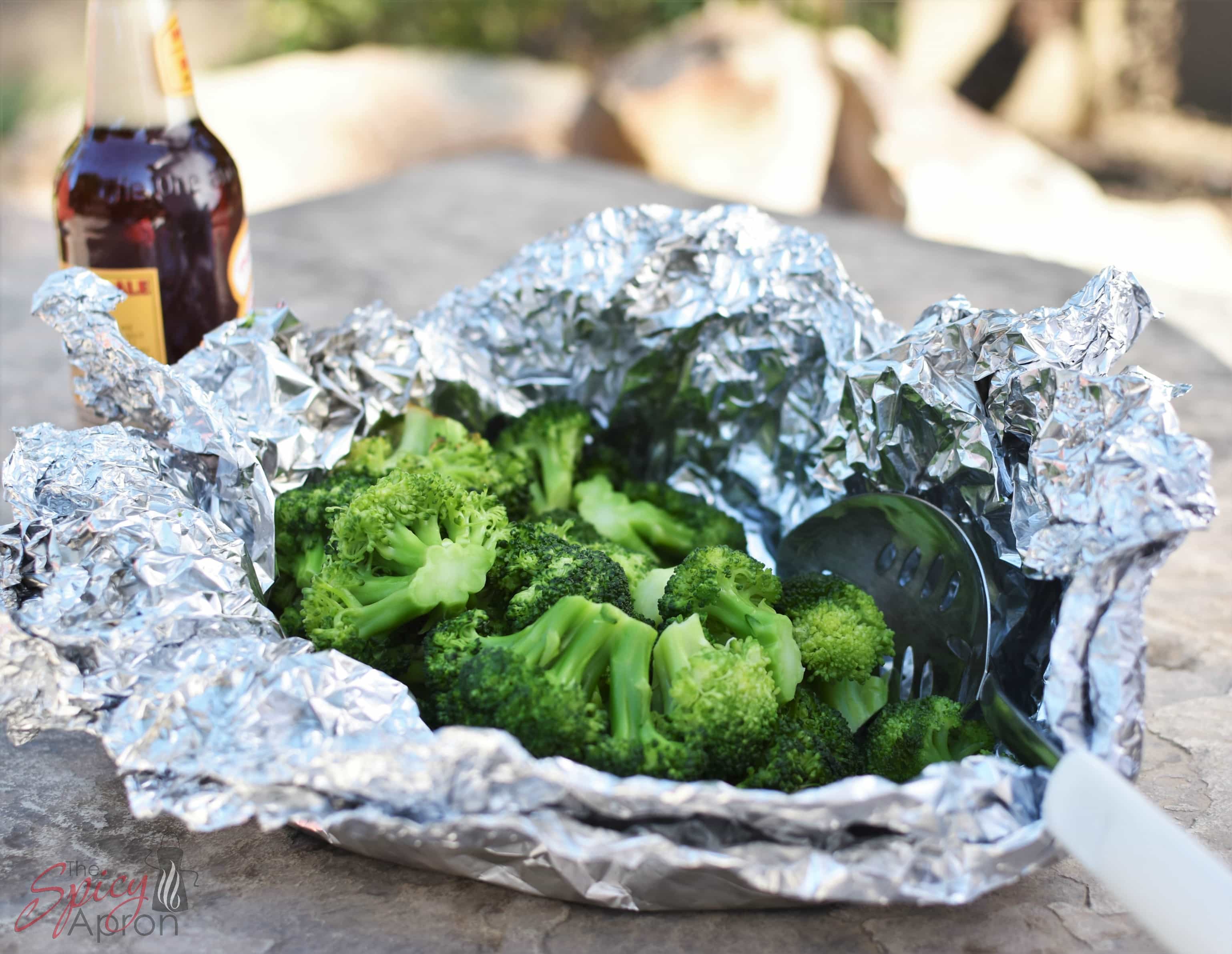 Steamed Broccoli Camping Horizontal with watermark