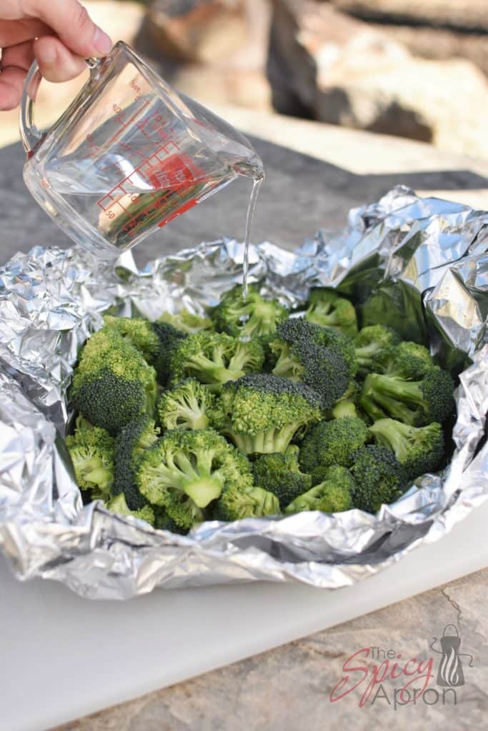 Steamed Broccoli Camping Vertical with watermark