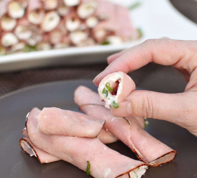 Ham Roll in Hand
