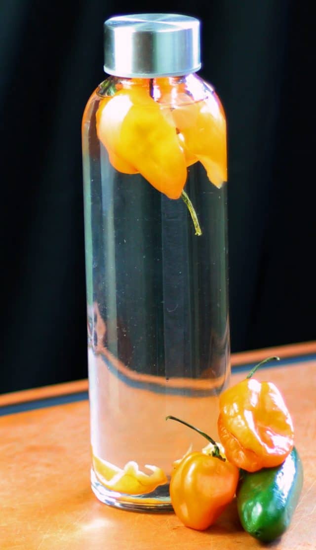 Sous Vide Infused Vodka Habanero Blast! The Spicy Apron