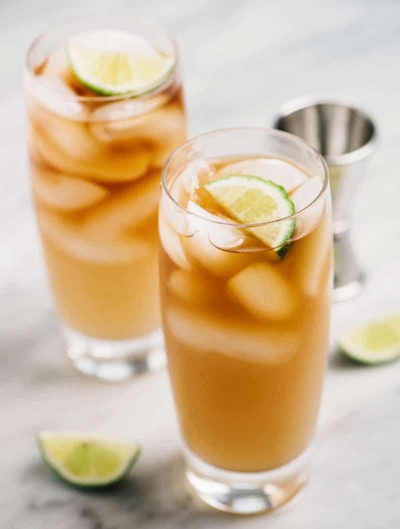 Dark and Stormy Drink Ginger Beer and Rum The Spicy Apron