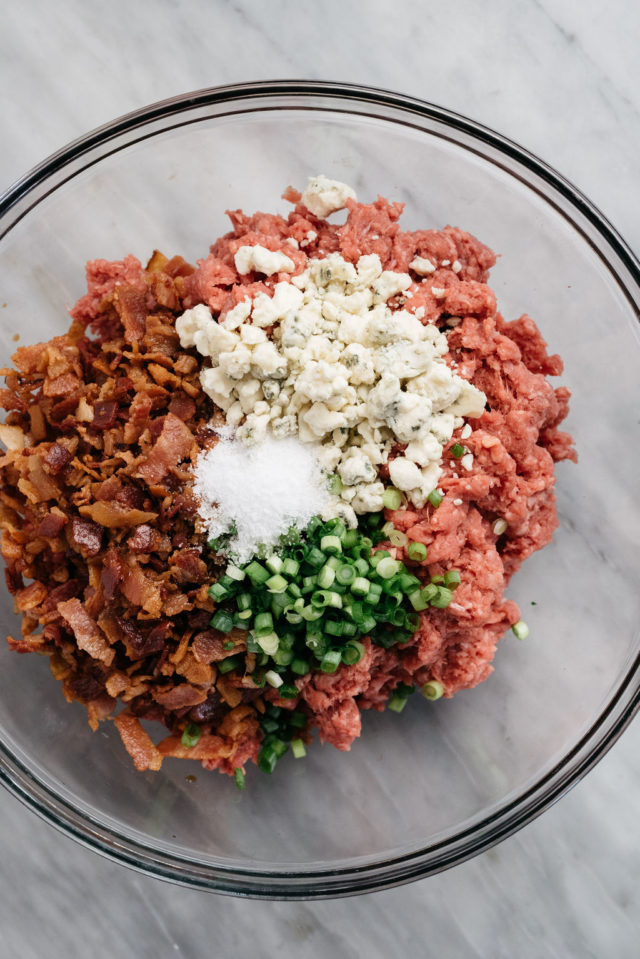 Sous Vide Burger Bacon Blue Cheese Perfection! The Spicy Apron