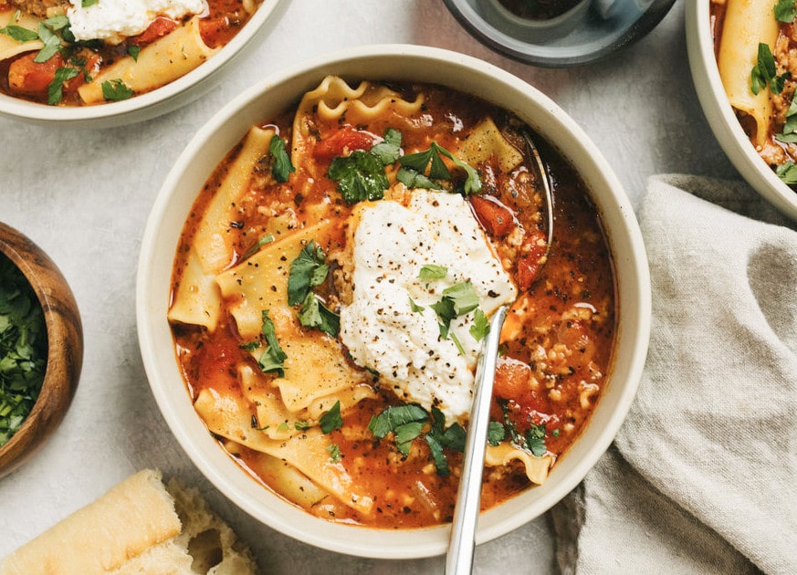 Instant Pot Lasagna Soup | Easy and Amazingly Delish!