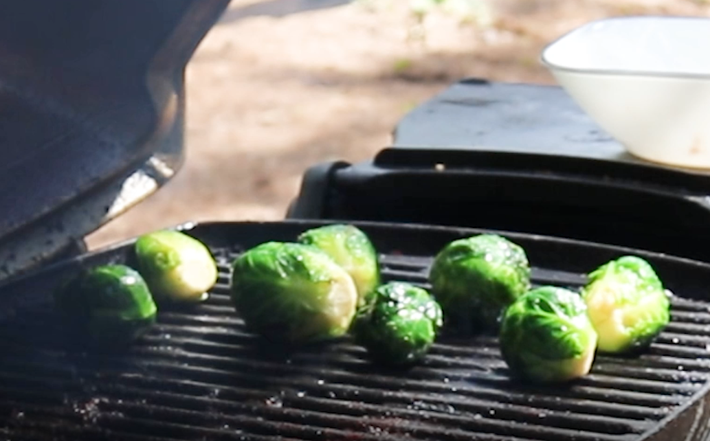 Grilled Brussels Sprouts | Here’s the Secret