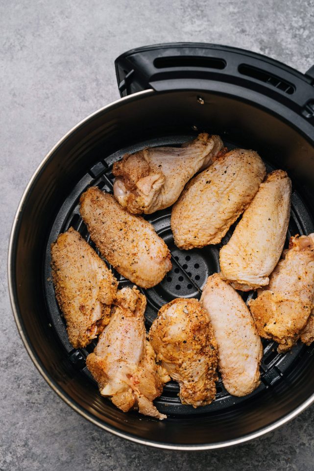Crispy Air Fryer Wings Baking Powder Secret The Spicy Apron