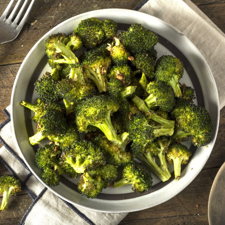 air fryer frozen broccoli florets