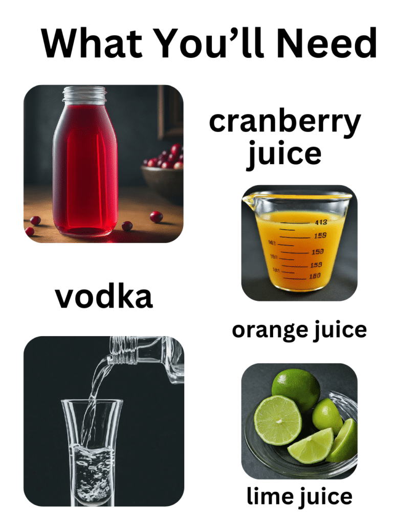 refreshing cocktail ingredient list